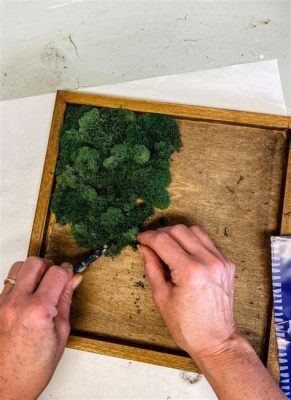 how to make moss wall art and the power of slow growth