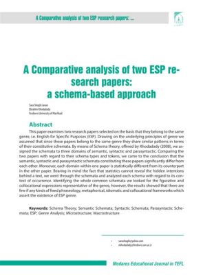 Is a Research Paper an Essay? A Comparative Analysis of Two Different Genres