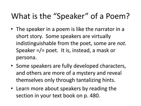 What Is a Speaker in Poetry and Its Enigma of Expression